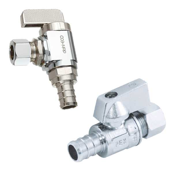Pex Supply Stop Valves
